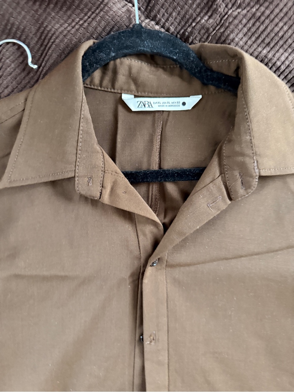 Zara Dark Brown Tailored Button - Picture 16 of 16